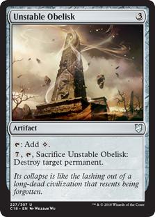 Unstable Obelisk - Commander 2018