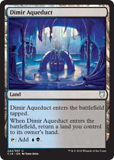 Dimir Aqueduct - Commander 2018