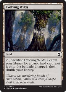 Evolving Wilds - Commander 2018