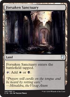 Forsaken Sanctuary - Commander 2018