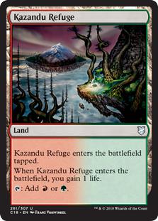 Kazandu Refuge - Commander 2018