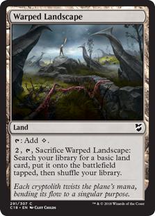 Warped Landscape - Commander 2018