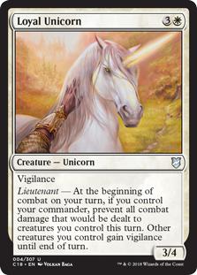 Loyal Unicorn - Commander 2018