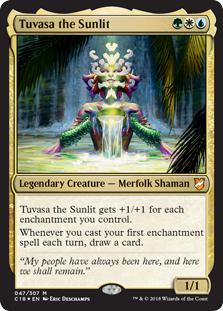 Tuvasa the Sunlit - Commander 2018