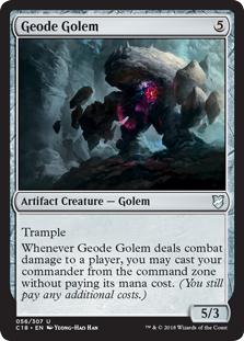 Geode Golem - Commander 2018