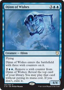 Djinn of Wishes - Commander 2018