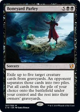 Boneyard Parley - Commander 2019