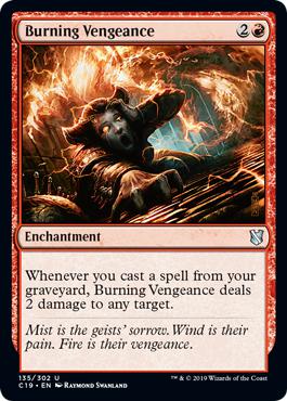 Burning Vengeance - Commander 2019