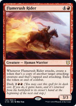 Flamerush Rider - Commander 2019