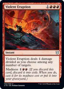 Violent Eruption - Commander 2019