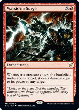 Warstorm Surge - Commander 2019