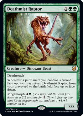 Deathmist Raptor - Commander 2019