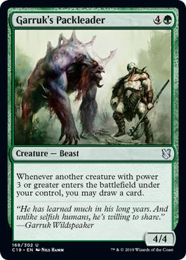 Garruk's Packleader - Commander 2019