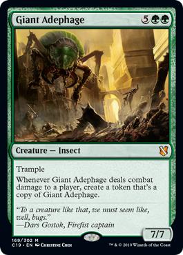 Giant Adephage - Commander 2019