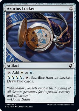 Azorius Locket - Commander 2019