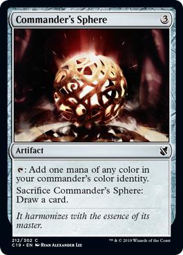 Commander's Sphere - Commander 2019