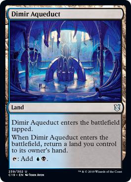 Dimir Aqueduct - Commander 2019