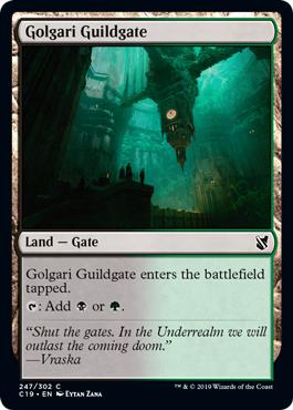 Golgari Guildgate - Commander 2019