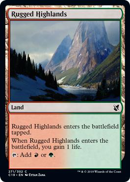 Rugged Highlands - Commander 2019