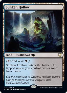 Sunken Hollow - Commander 2019