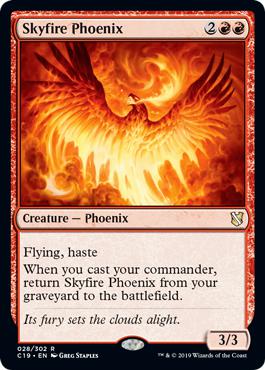 Skyfire Phoenix - Commander 2019