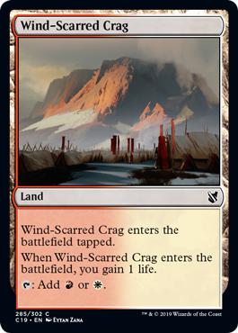 Wind-Scarred Crag - Commander 2019