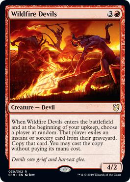 Wildfire Devils - Commander 2019