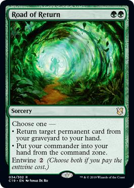 Road of Return - Commander 2019