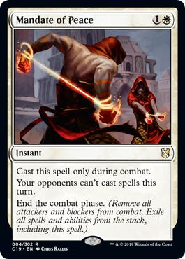 Mandate of Peace - Commander 2019