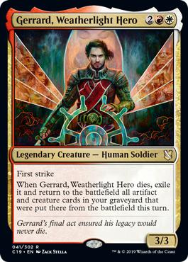 Gerrard, Weatherlight Hero - Commander 2019