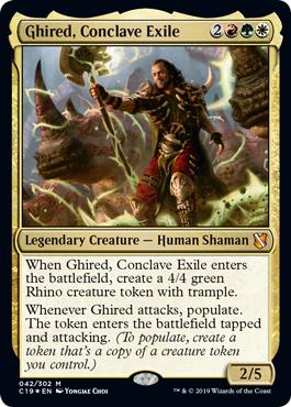 Ghired, Conclave Exile - Commander 2019