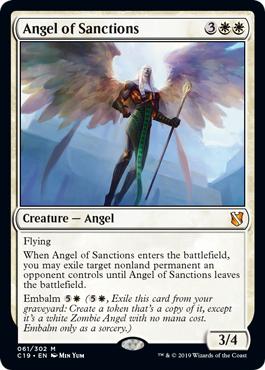 Angel of Sanctions - Commander 2019