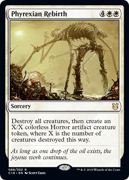 Phyrexian Rebirth - Commander 2019