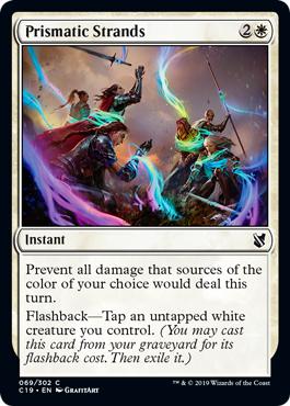 Prismatic Strands - Commander 2019