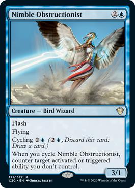 Nimble Obstructionist - Commander 2020 (Ikoria)