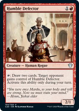 Humble Defector - Commander 2020 (Ikoria)