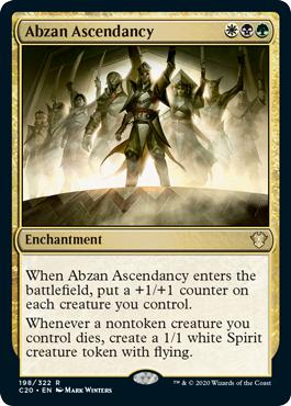 Abzan Ascendancy - Commander 2020 (Ikoria)