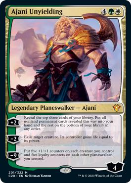 Ajani Unyielding - Commander 2020 (Ikoria)