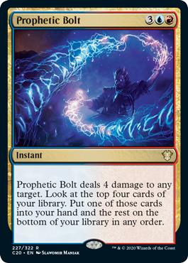 Prophetic Bolt - Commander 2020 (Ikoria)