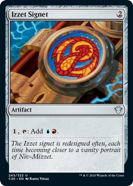 Izzet Signet - Commander 2020 (Ikoria)