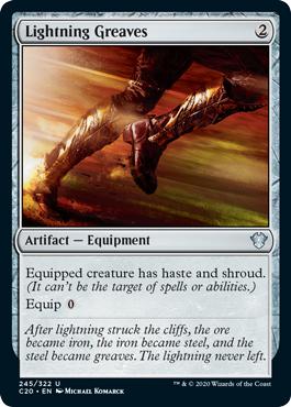 Lightning Greaves - Commander 2020 (Ikoria)
