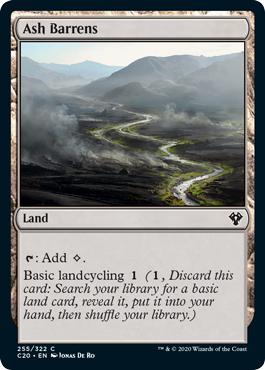 Ash Barrens - Commander 2020 (Ikoria)