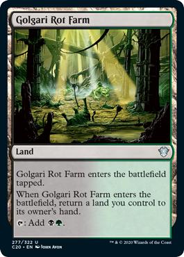 Golgari Rot Farm - Commander 2020 (Ikoria)