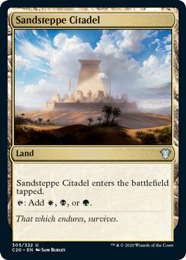 Sandsteppe Citadel - Commander 2020 (Ikoria)