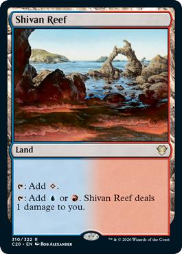 Shivan Reef - Commander 2020 (Ikoria)