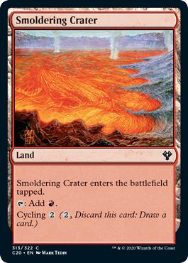 Smoldering Crater - Commander 2020 (Ikoria)