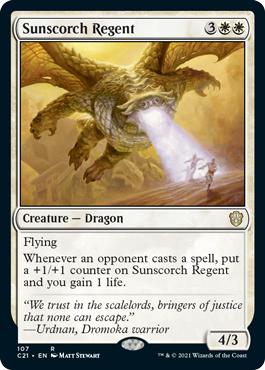 Sunscorch Regent - Commander 2021