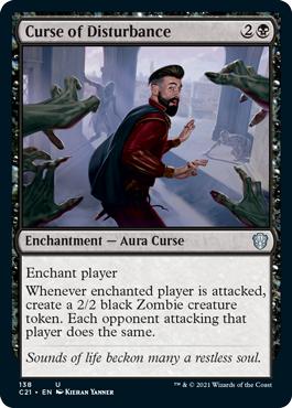 Curse of Disturbance - Commander 2021