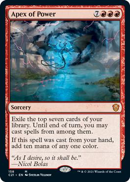 Apex of Power - Commander 2021