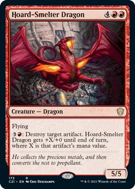 Hoard-Smelter Dragon - Commander 2021